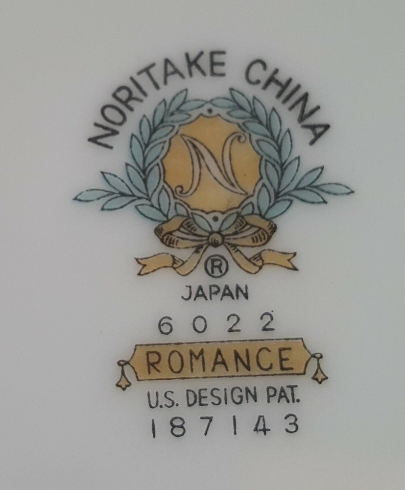 NORITAKE ROMANCE 6022 5 PIECE PLACE SETTING
