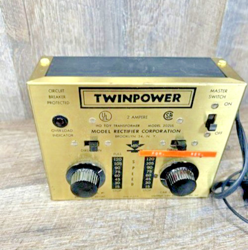 Train Max Rail Control Twin Power Remote Train Controller Model 202UL- As Is