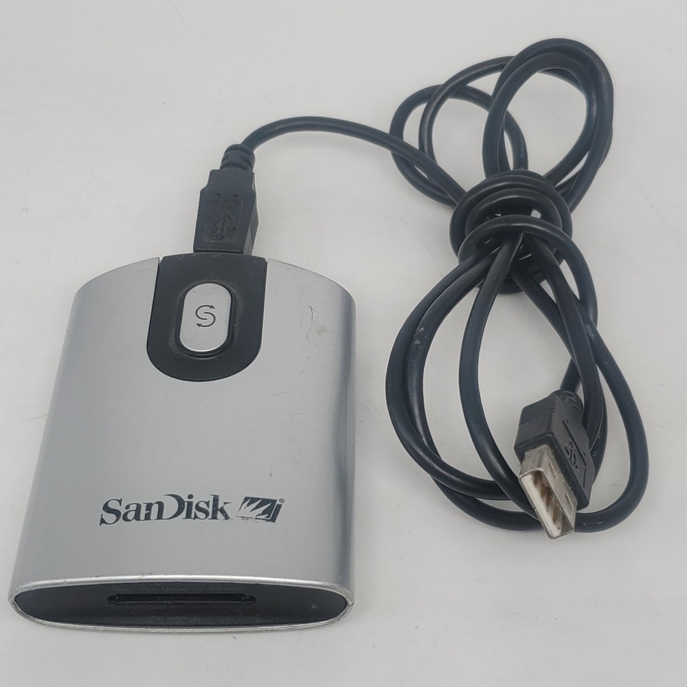 SanDisk Image Mate Compact Flash Card Reader USB 2.0 Good Condition Fast Ship.