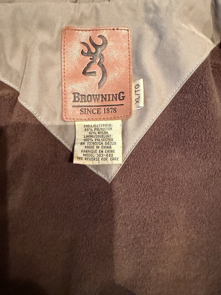 Browning Men's XL Ranch Coat