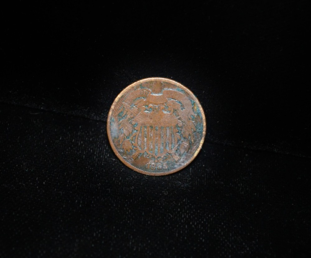 1865 Two Cent Piece #CR11701