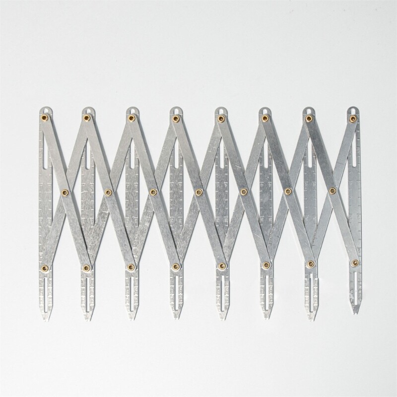 Expanding Button Guide Equal Space Divider Expandable Sewing Tool Button Gauge