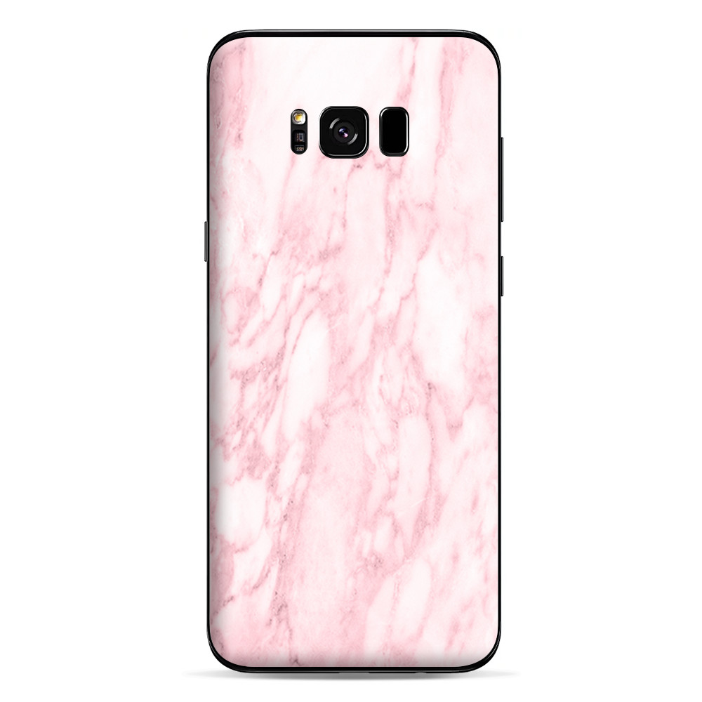 Skins Decals for Samsung Galaxy S8 - Rose Pink Marble Pattern