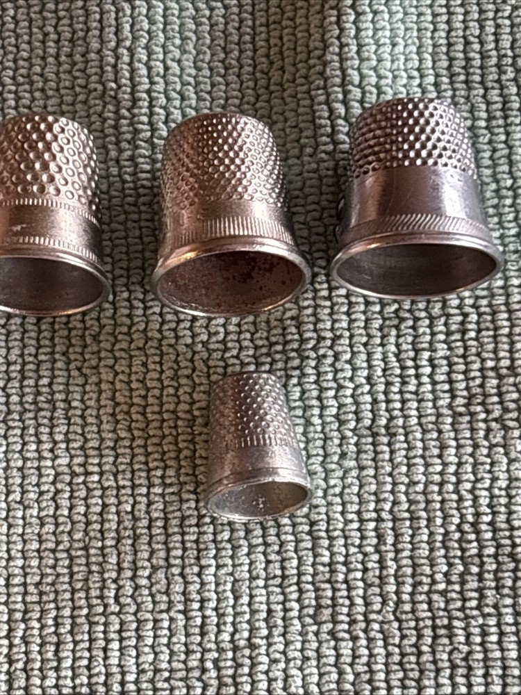 vintage thimbles lot