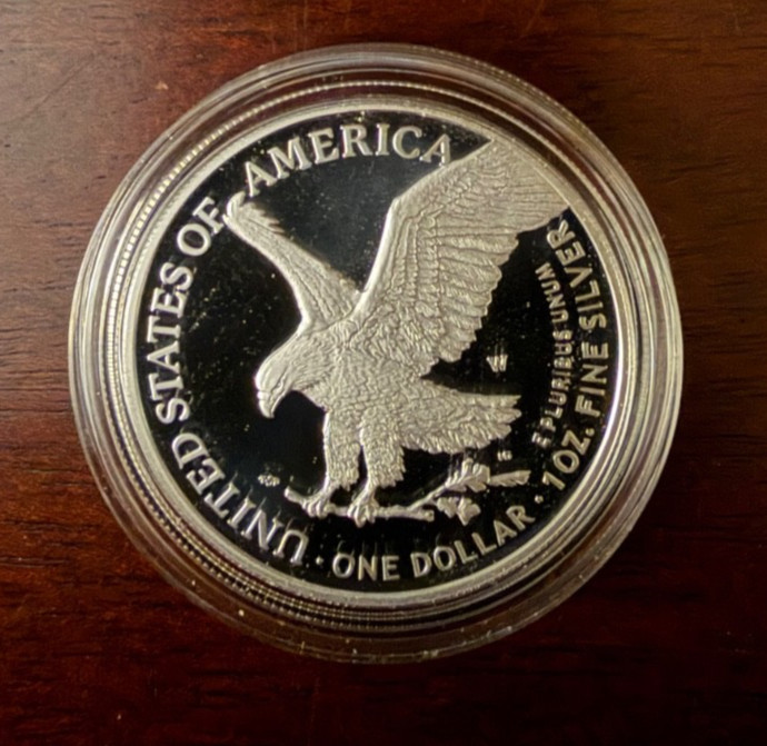 2021 - W Type 2 Proof Silver Eagle with OGP and COA