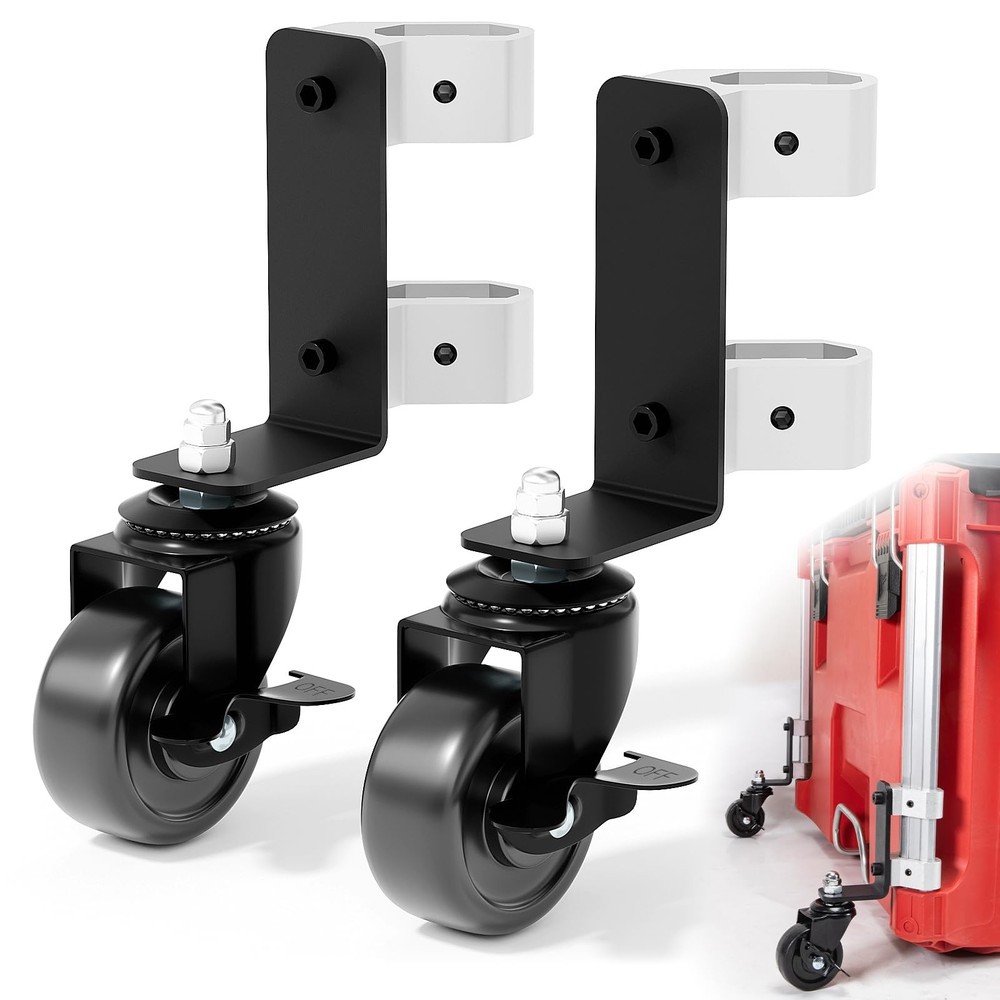 Packout Wheels with Milwaukee, Packout Accessories Tool Boxes, Upgraded 360° ...