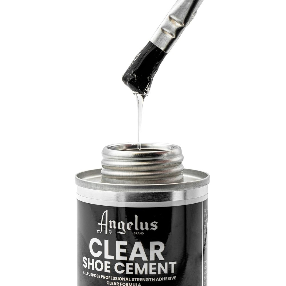 4oz Quick-Drying Clear Shoe Cement Glue - Ultimate Waterproof Repair Solution