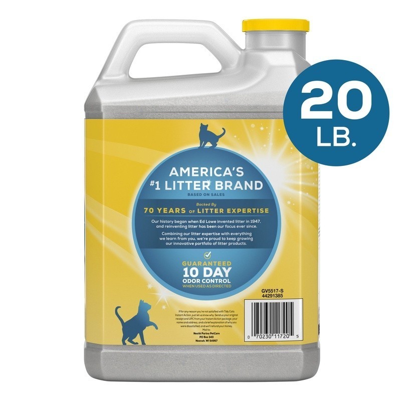 Multi Cat Clumping Cat Litter Instant Odor Control Low Dust Deodorizing 20 lb US