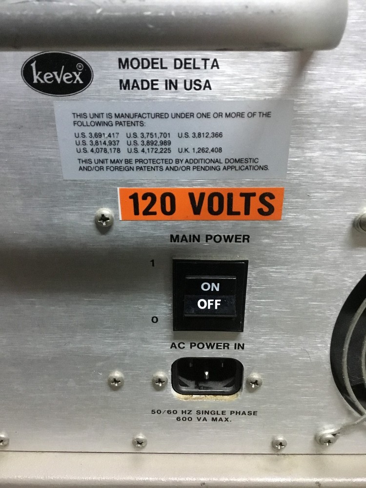 Kevex Fisons DELTA 1 Elemental Analysis Spectrometer System Working W/Modules