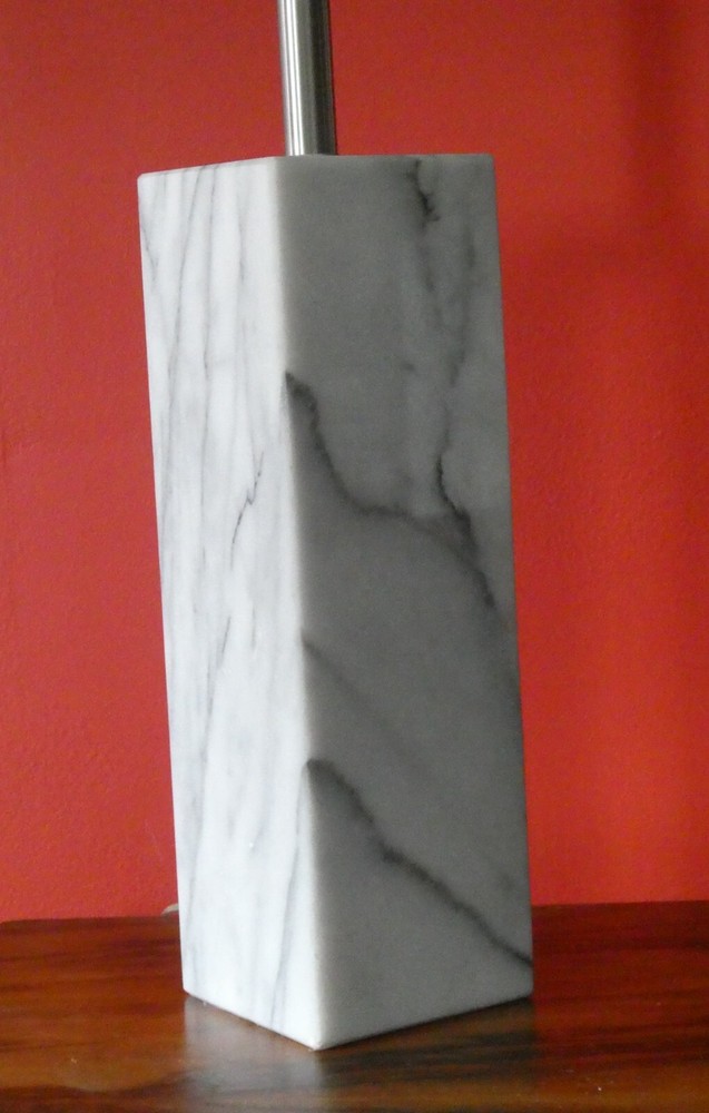 mid-century marble lamps
