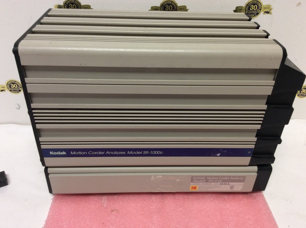 Kodak Motion Corder Analyzer model SR-1000c & PS-110 slow motion camera control