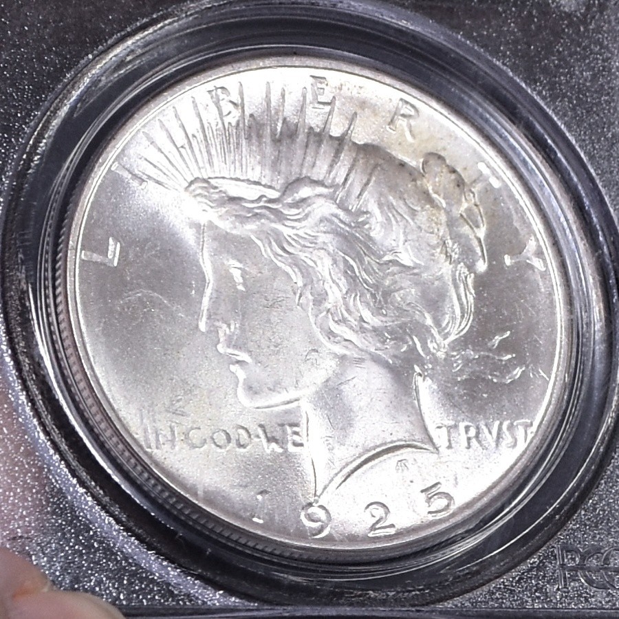 1925 Peace Dollar - PCGS OGH MS63 (#61242-L)