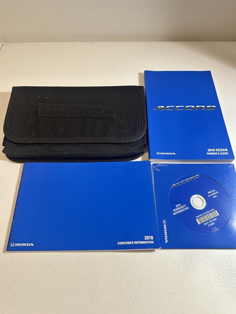 2018 Honda Accord Owners Manual Set