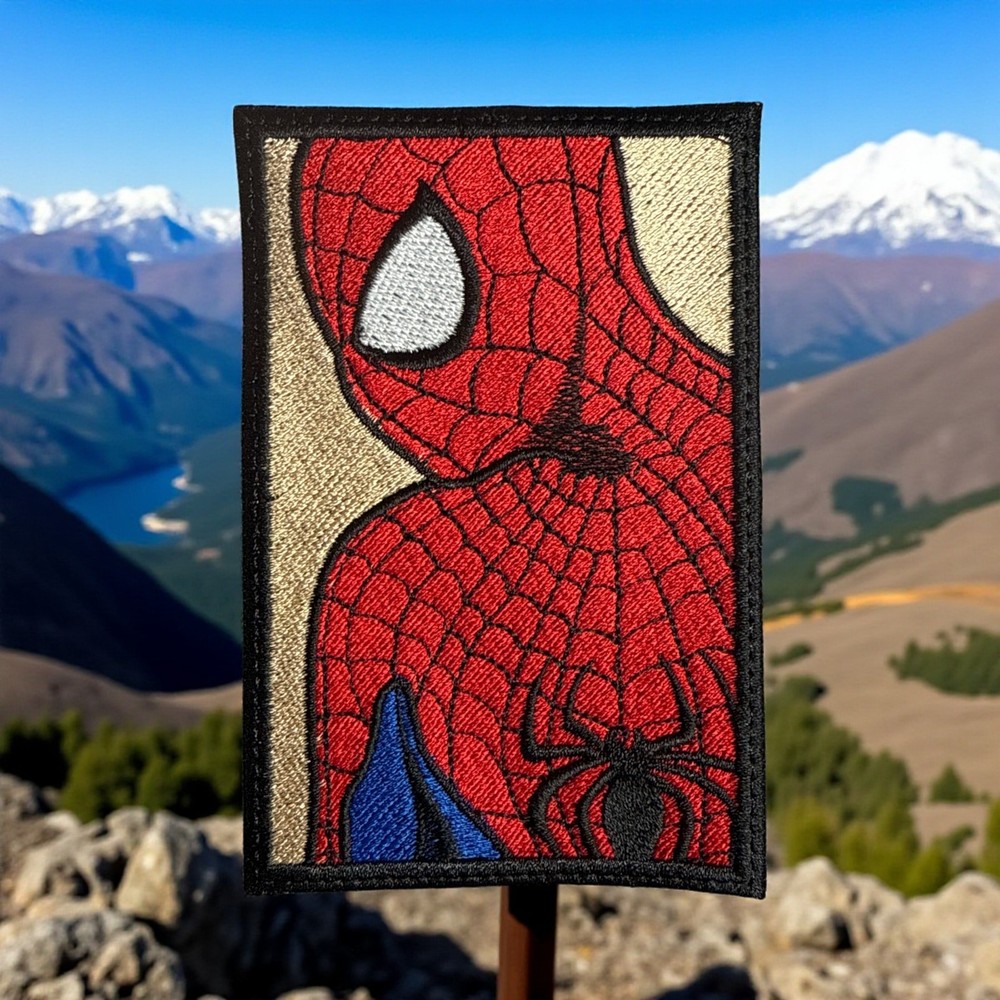 Spiderman Embroidery Patch 3" X 4.50"