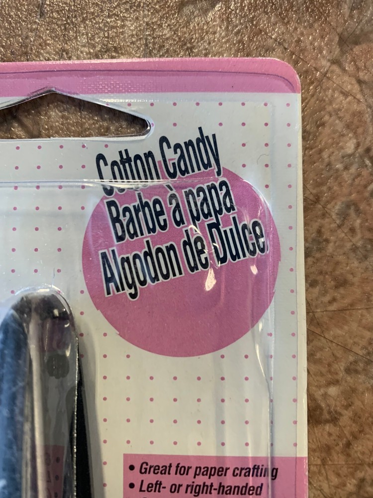 Vintage Fiskars Paper edger: Cotton Candy Pattern