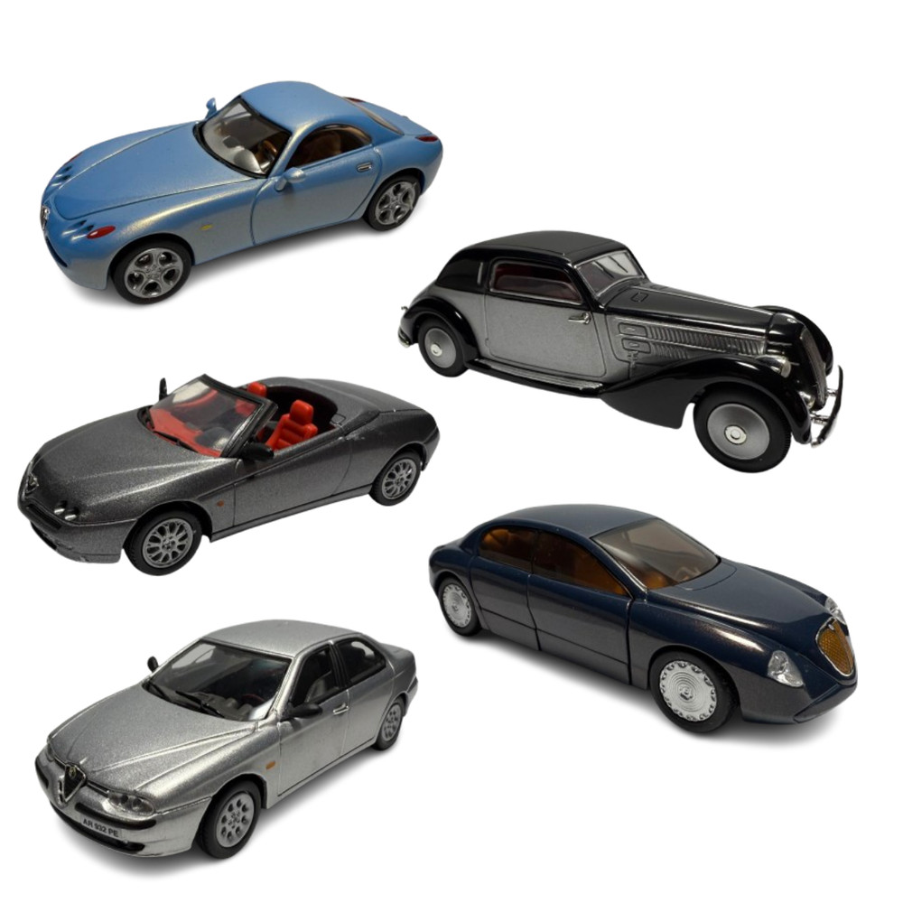 Solido 1/43 Scale Diecast  5 Car Set