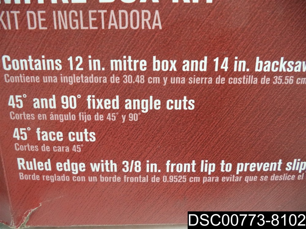 ACE 28589 Mitre Box Kit