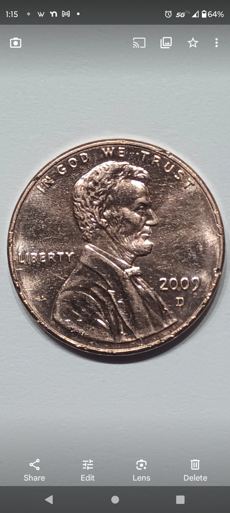 2009 d penny one cent rare