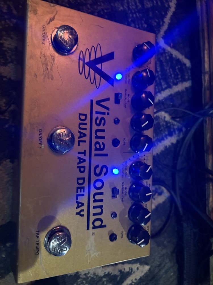 Visual Sound Dual Tap Delay Effects Pedal
