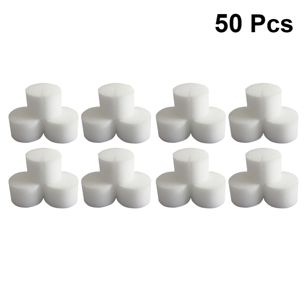 50 PCS Hydroponics Plugs Soilless Cultivation Planting Sponge