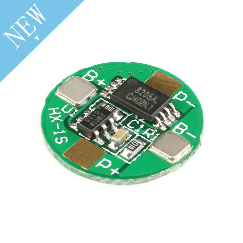 10pcs Lithium Polymer Battery Protection Board 3.7V 1S 2.5A BMS PCB