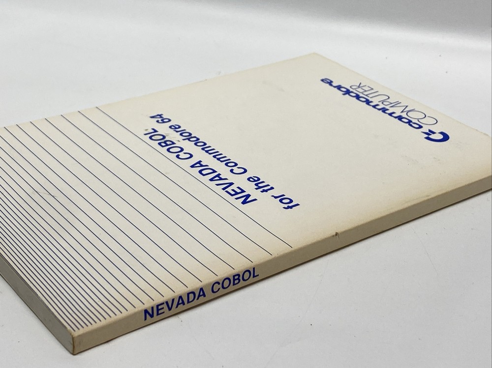 Nevada COBOL Commodore 64 Book Manual