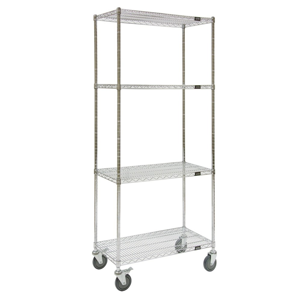Kleton Wire Shelf Push Carts