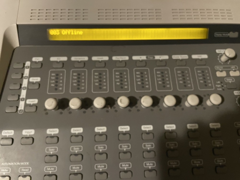 Digidesign 003 Console Audio Mixer Interface