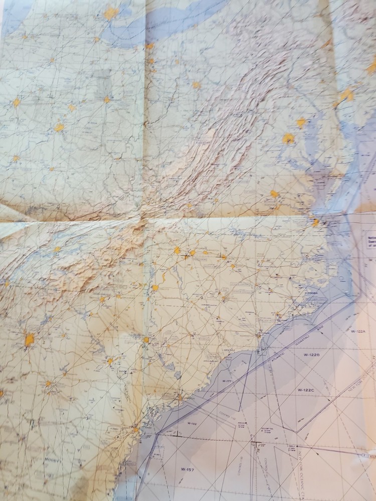 Jet Navigation Chart JNC-45N April 1971