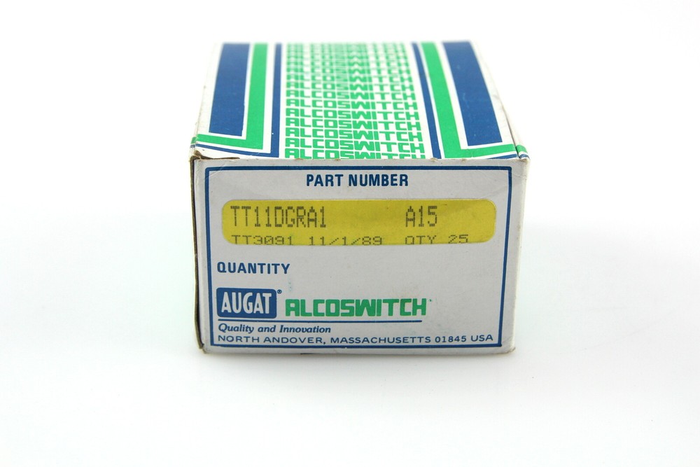 LOT OF 10 TT11DGRA Toggle Switch Tiny Matrix Tyco Alcoswitch