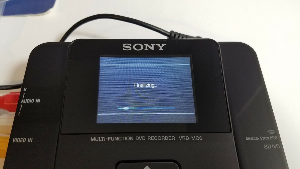 Sony VRD-MC6 DVD Recorder Multi-Function Tape Transfer - Region Free ✅