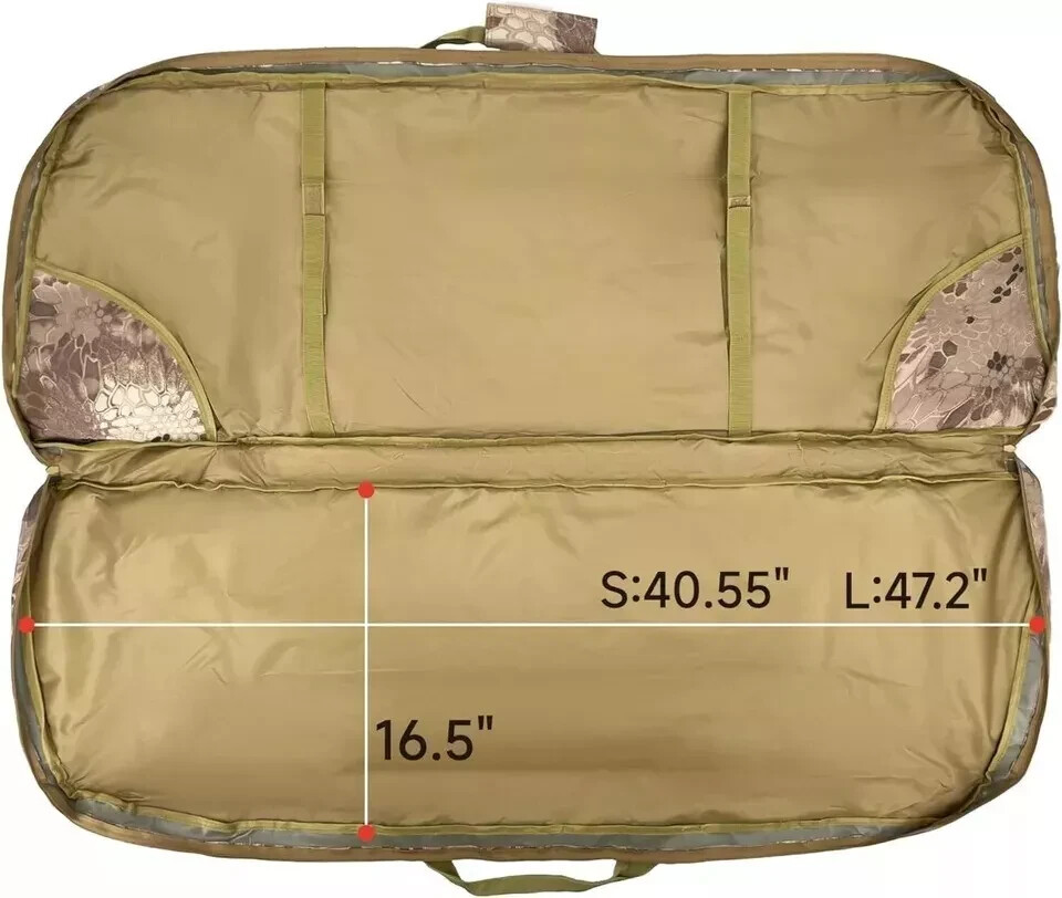 Compound Bow Case Soft Bow Case Compound Bow Carry Bag with Arrow Pocket