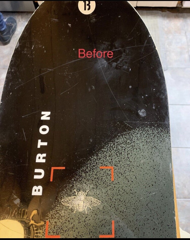 Snowboard Top Sheet Polish & Protectant