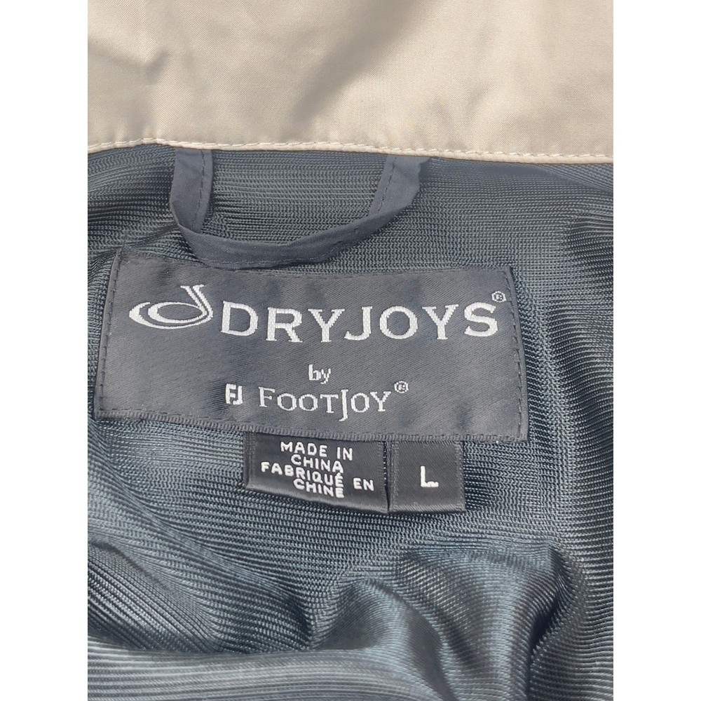 DryJoys FootJoy Golf Windbreaker Pullover Short Sleeve Mens