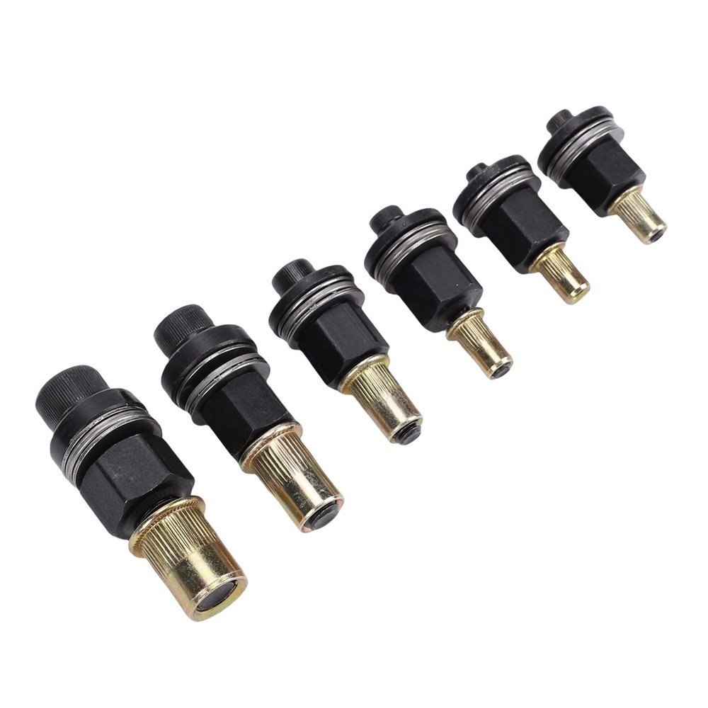 6Pcs Hand Rivet Nut Tool Mandrel Set Efficient For Riveting Application