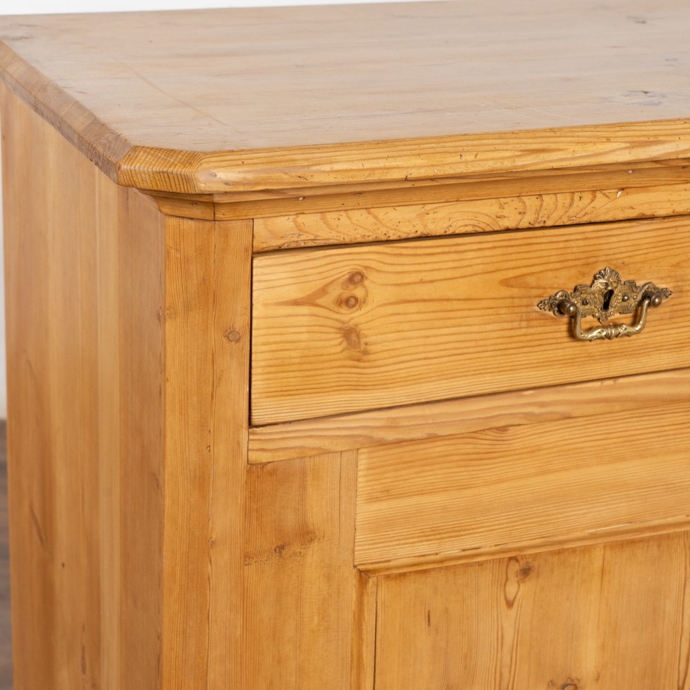 19th Century Danish Pine Sideboard Cabinet