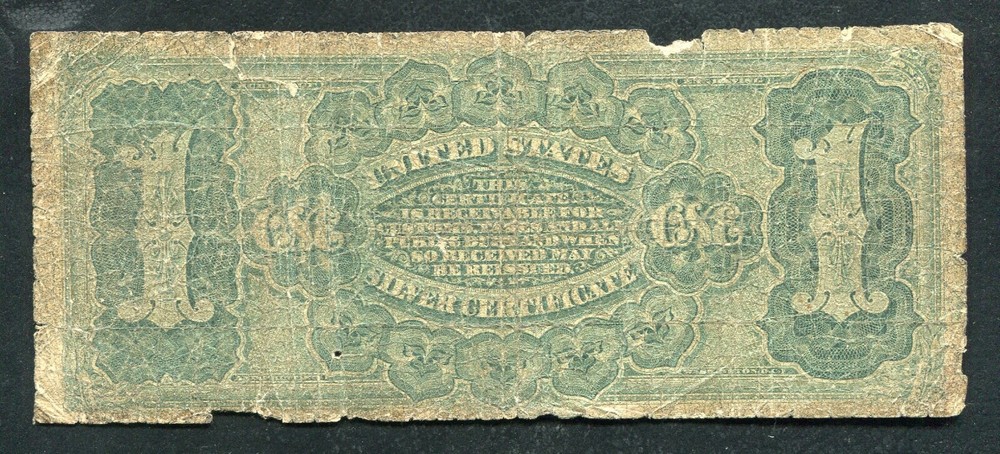 FR. 220 1886 $1 ONE DOLLAR “MARTHA” SILVER CERTIFICATE CURRENCY NOTE