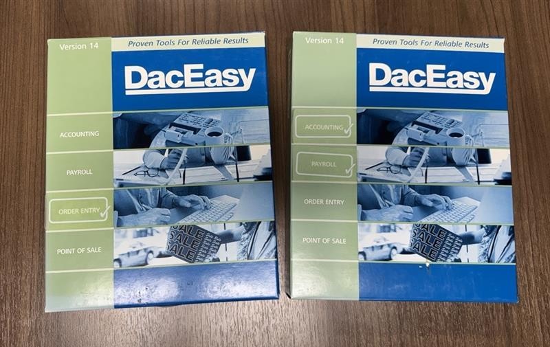 Dac Easy Version 14 Payroll, Order Entry & Accounting