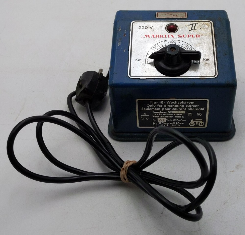 Marklin 6173 Vintage 220 Volt Transformer