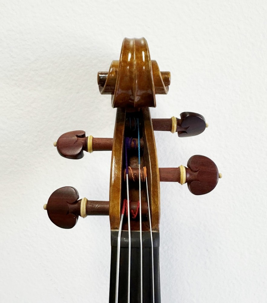 VIOLA 16" SIZE, PROFESSIONAL SETUP + DOMINANT STRINGS + AUBERT BRIDGE +CASE+BOW