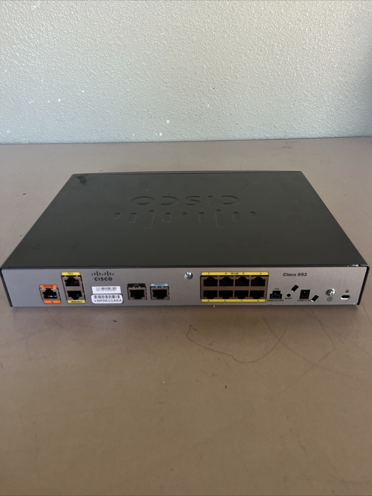 Cisco 892-k9 Gigabit Wireless Router