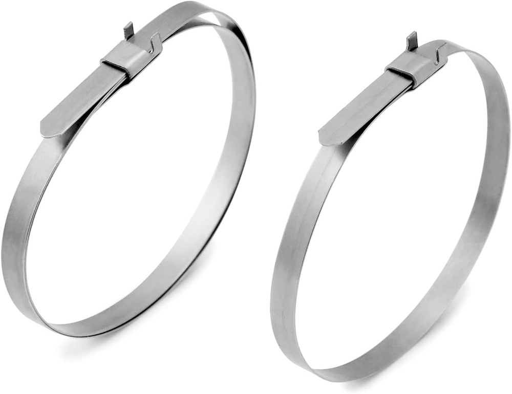 CV Boot Clamp, 20 Pack, Stainless Steel, Adjustable, 1.8" - 5.6"