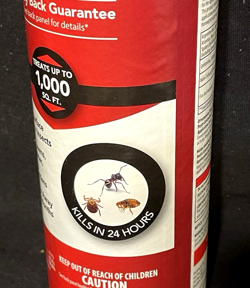 Pest Control Ant Flea Tick Bug Killer Granules 1.25 lb 1000 Sq Ft Eliminator