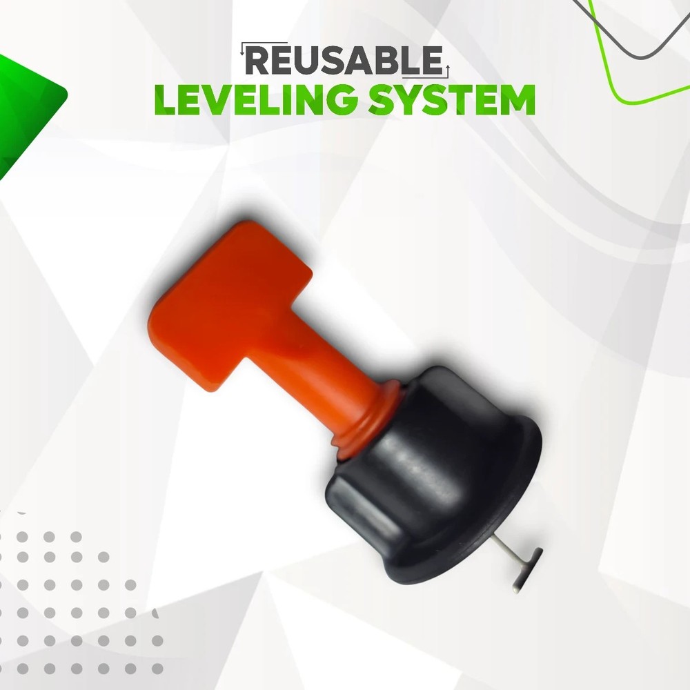Reusable Tile Leveling System