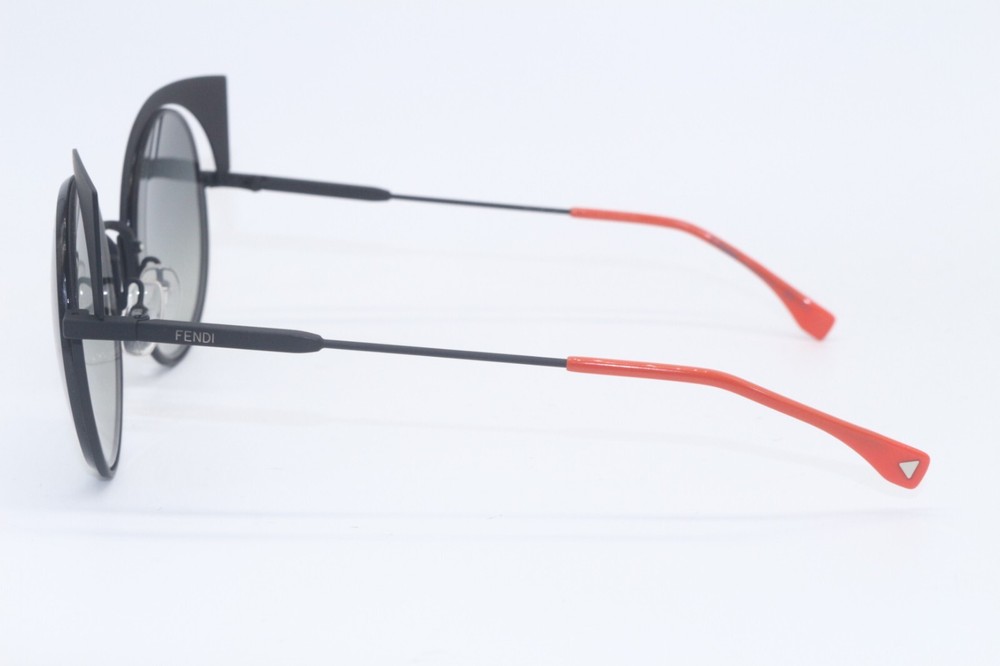 FENDI FF 0177/S 003VK BLACK ORANGE GRADIENT AUTHENTIC FRAME SUNGLASSES 53-22