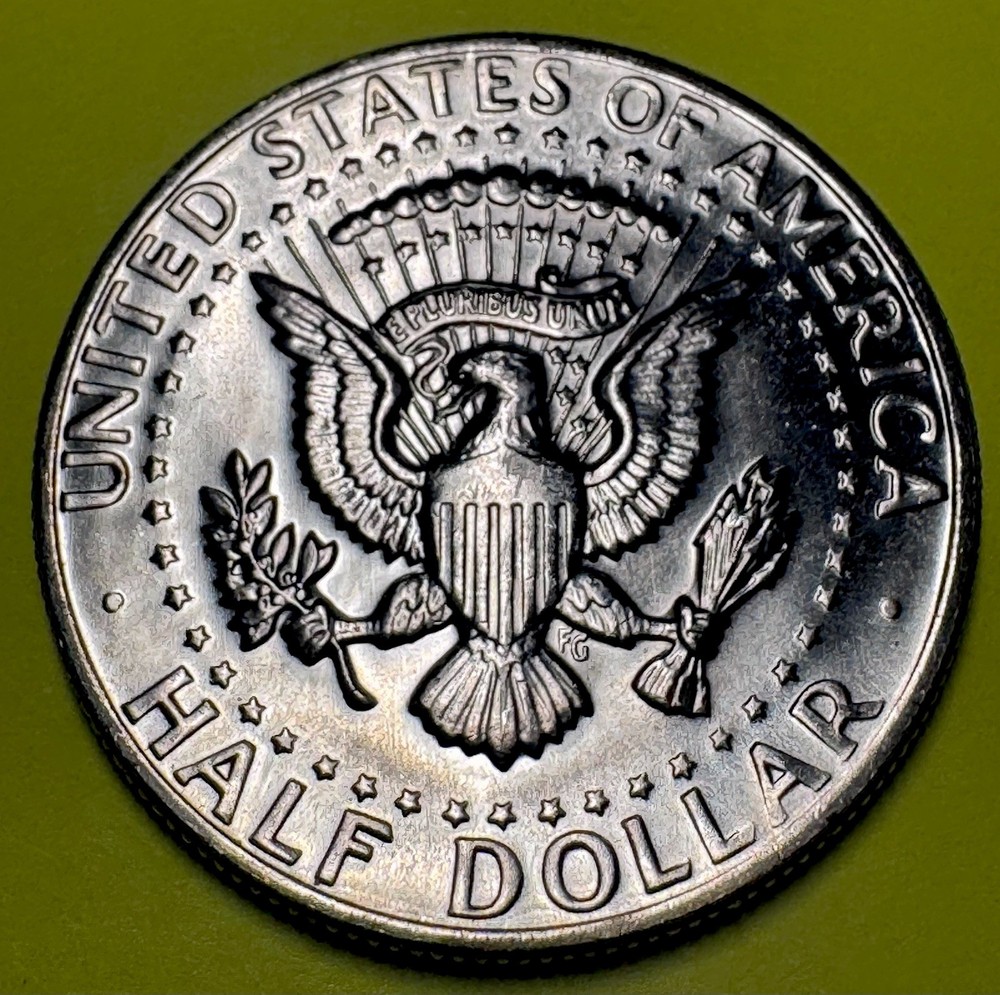 1972 d kennedy half dollar Clad Uncirculated