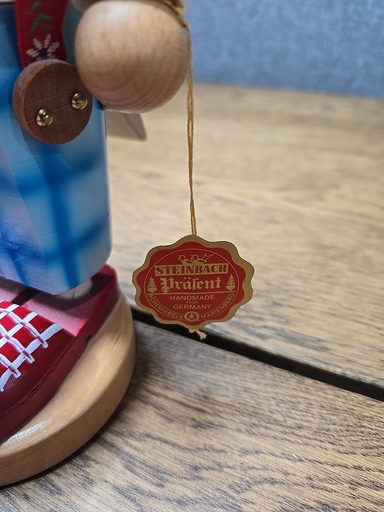 Steinbach Chubby Clown Ferdinand 11" Nutcracker Germany INCOMPLETE