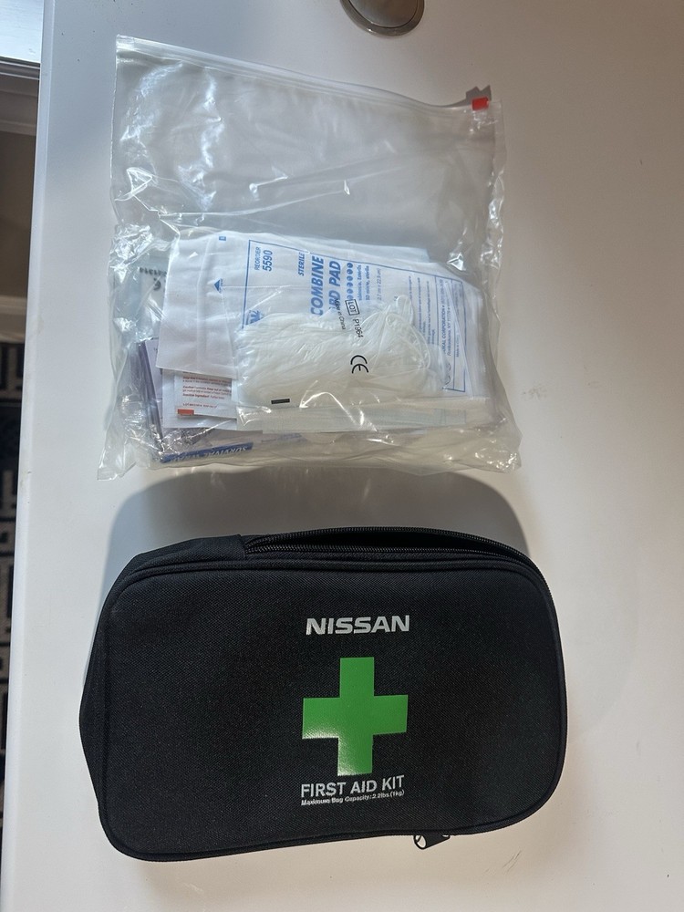 Nissan First Aid Kit Premium OEM Black Case