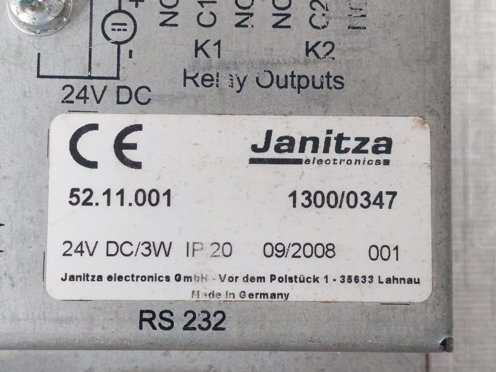 Janitza 52.11.001 Prodata Logger