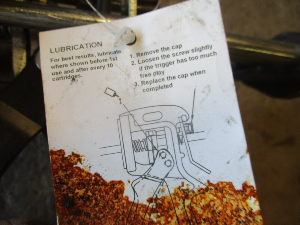 NOS PartsMaster Dual Component Caulking Gun, Scuffs